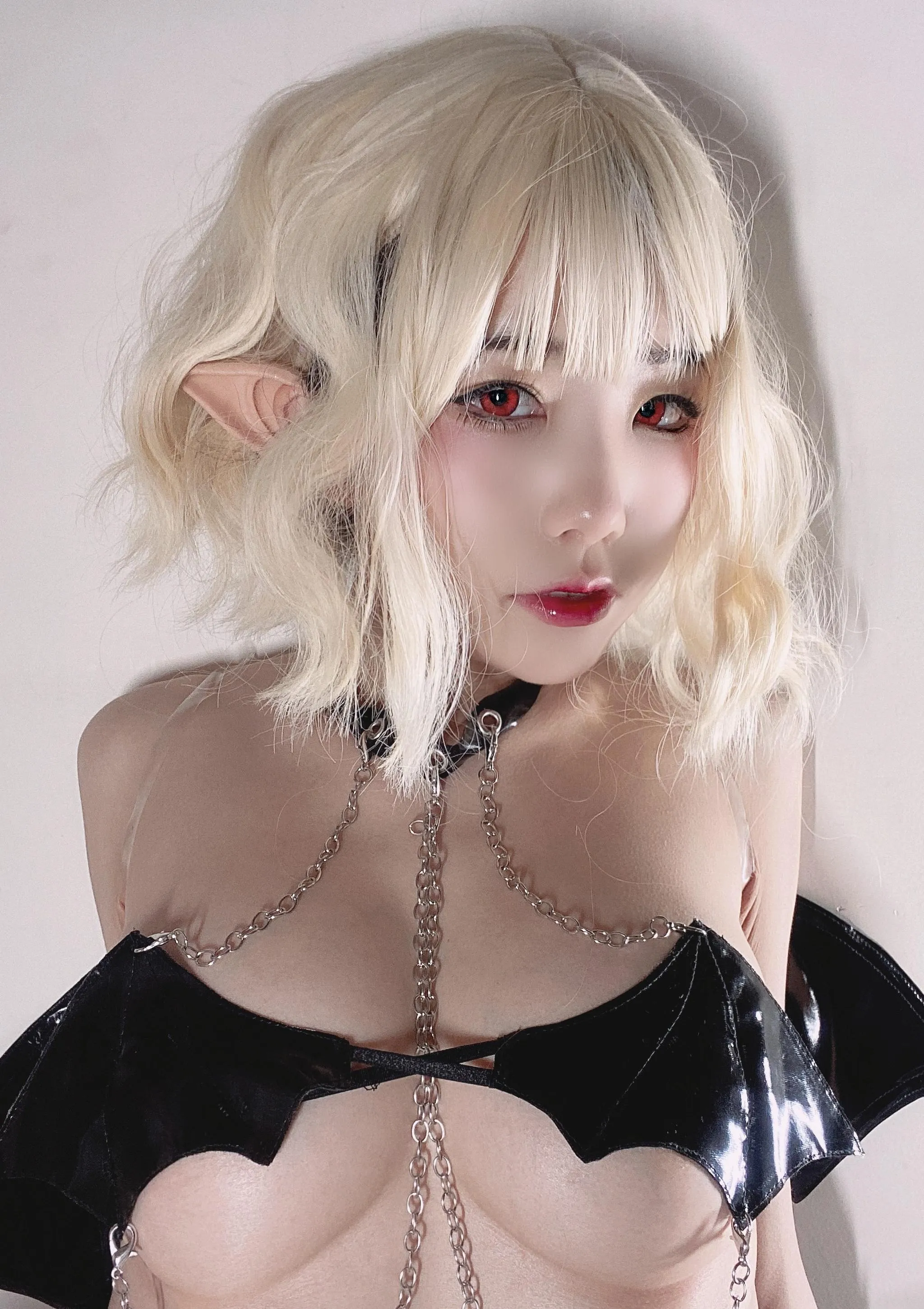 水淼Aqua – NO.33 魅魔自拍 [66P]插图1